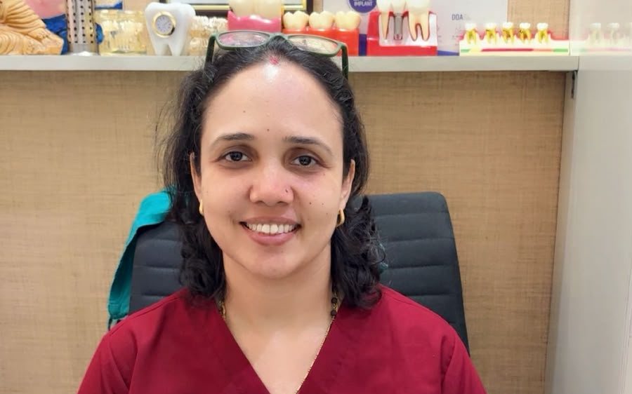 Dr. Sapna Sharma at her clinic in Rohtak